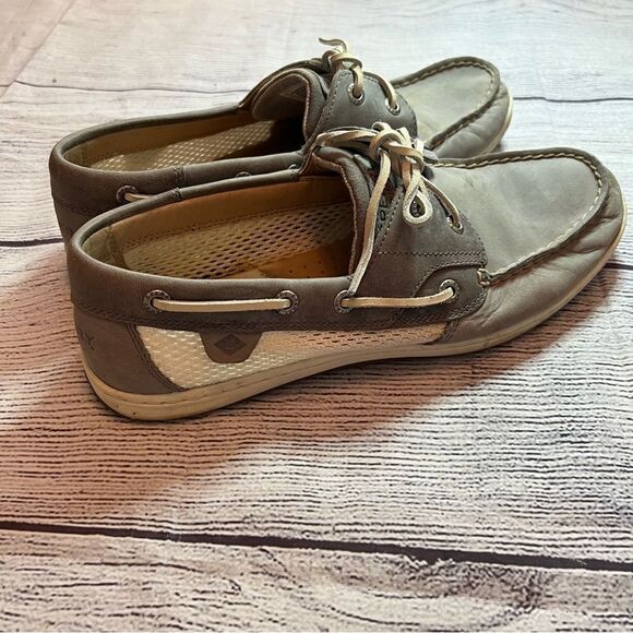Sperry Women's Firefish Boat Shoe Grey size 7.5 - Picture 3 of 7